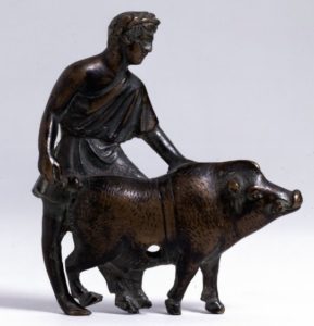 Roman Boar Sacrifice statue