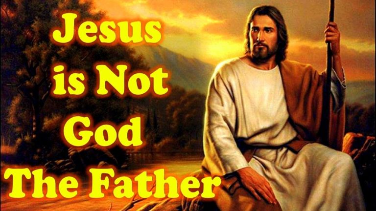 jesus is not the father - Bible Authenticity